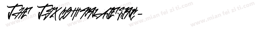 THE TJX COMPNAIESINC字体转换